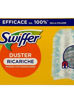 Насадки для прибирання swiffer пилозахисні duster ricariche piumini catturapolvere, 9 шт.
