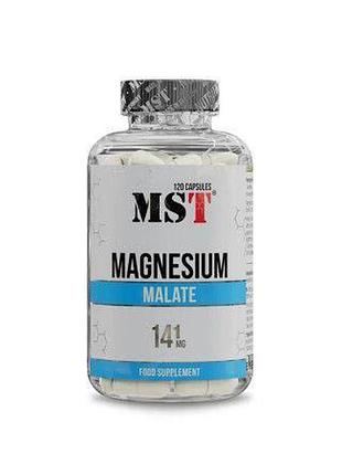 Магній малат mst magnesium malate, 120 капсул