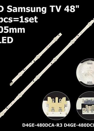 Led підсвітка samsung tv 48" d4ge-480dca-r3 d4ge-480dcb-r3 2014svs48f_3228_r03/l06 d4ge-480dca/b-r2 12шт.