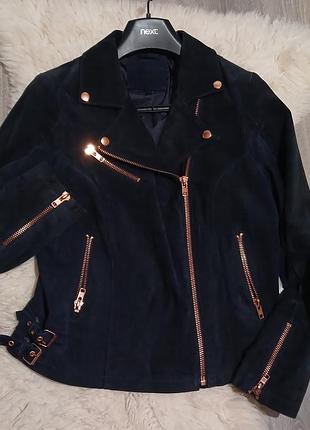 Косуха замшева жіноча barneys,  розмір-l