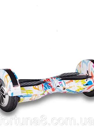 Гіроборд 8" smart balance wheel pro білий графіті