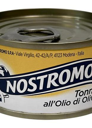 Тунець nostromo в оливковій олії tonno in olio di oliva, 70 г