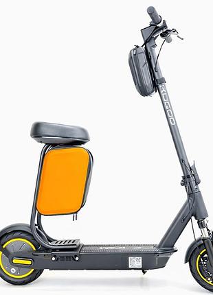 Электросамокат kugoo g30 ekam (600w 18ah 36v) с передним амортизатором и усиленным аккумулятором new