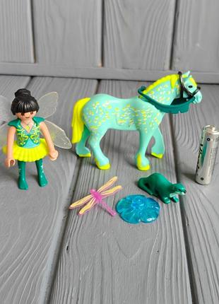 Ігровий набір  playmobil 9137 чарівна фея з конем