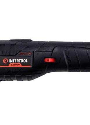 Машина многофункциональная аккумуляторная intertool 20 в реноватор brushless storm (без акб)