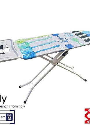 Гладильная доска casa si lady 122x38 white/blue laquer (cs93574r267)