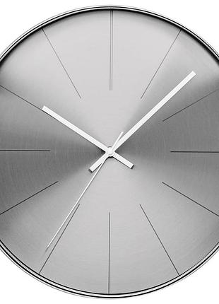 Часы настенные серебристые technoline wt2410 silver (wt2410)