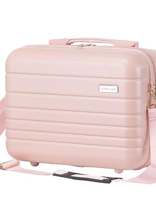 Бьюті-кейс semi line 15l beige (t5965-1)