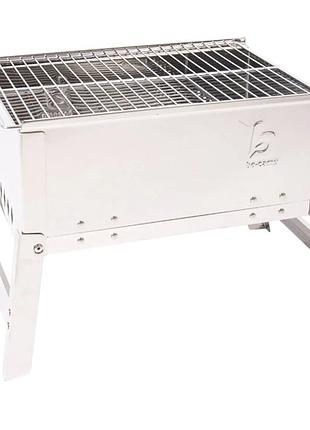 Угольный гриль bo-camp compact delux silver