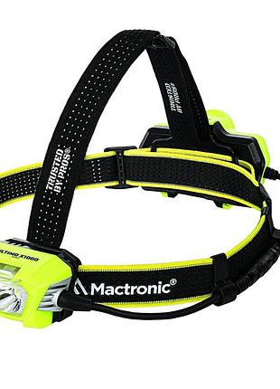 Ліхтар налобний mactronic ultimo x1000 (1000 lm) cool white/red type-c recharg helmet kit (phl0012)