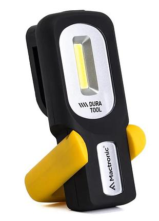 Фонарь профессиональный mactronic dura tool (110 lm) cool white/red led magnetic recharg type-c (pwl0014)