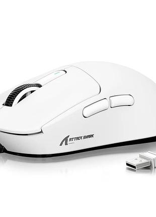 Миша бездротова ігрова attack shark x3 paw3395 superlight білий/white