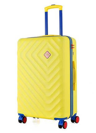 Чемодан semi line 24" (m) yellow (t5801-2)