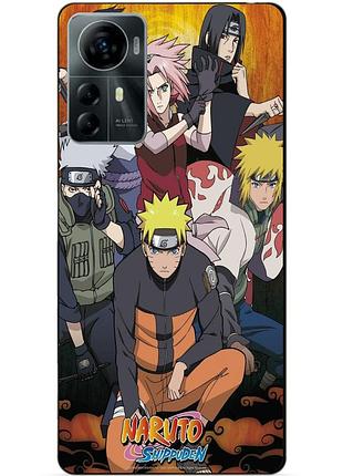 Силіконовий чохол бампер для zte blade a72s з малюнком naruto наруто аніме