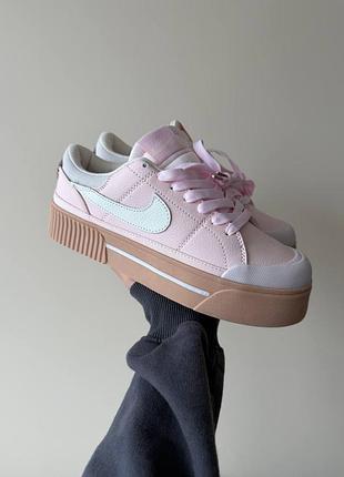 Nike court legacy lift light soft pink