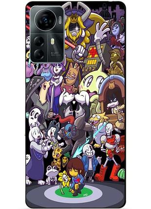 Силіконовий чохол бампер для zte blade a72s з малюнком undertale андертейл