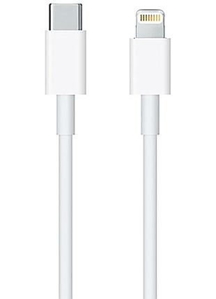 Кабель apple lightning - type-c 2м для зарядки и передачи данных white (mkq42fe/a)