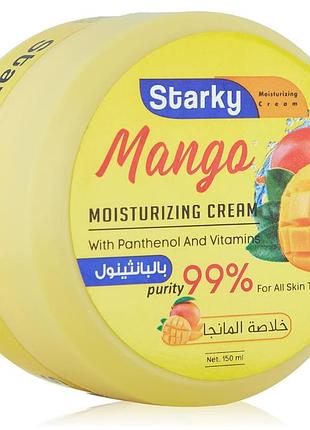 Увлажняющий крем starky mango с пантенолом и витаминами, 150 мл., египет
