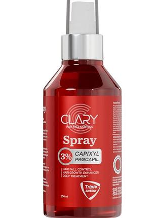 Спрей для волос clary hair fall control spray, 200 мл, египет