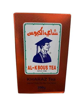 Єгипетський натуральний чорний чай al-kbous єгипет оригінал, 200 г.