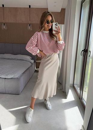 Юбка женская шелковая