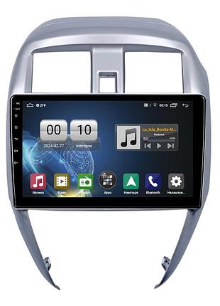 Штатна магнітола серії qiv q1 під nissan sunny 2014-2016 (f2) 10 дюймів