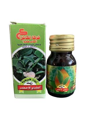 Натуральное эфирное масло зеленого чая (green tea oil), el captain, египет, 30 мл