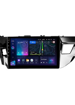 Штатна магнітола серії teyes cc3l під toyota corolla 11 2012-2016 (f1) (w1) 10 дюймів