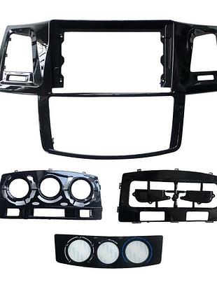 Інсталяційний комплект серії qiv під toyota fortuner 1 an50 an60 hilux revo vigo 2008-2014 (f3) 9 дюймів