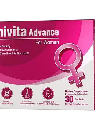 Carnivita advance for women витамины для женщин, повышение фертильности у женщин l-карнитин