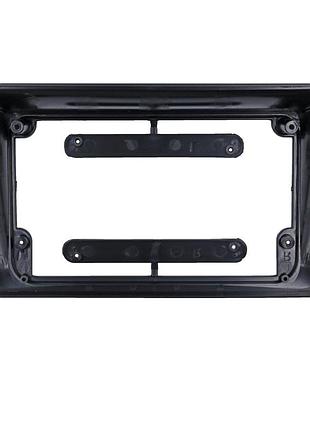 Переходная рамка qiv tb1608 для volkswagen (t5) caravelle, multivan, transporter 2003-2015 10 дюймов