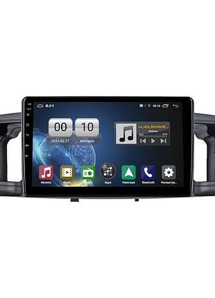 Штатна магнітола серії qiv q1 під toyota corolla e130 e120 2007-2012 (f1) 9 дюймів