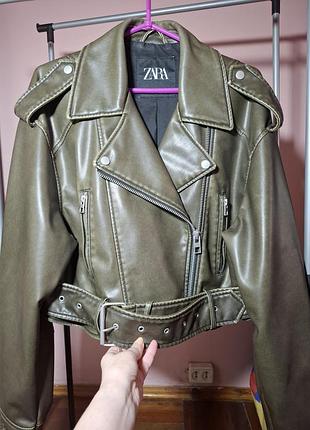Женская куртка - косуха zara, р.l