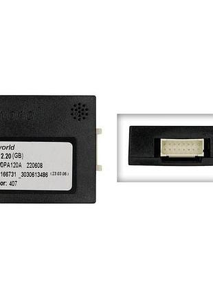 Перетворювач сигналу серії qiv адаптер can-bus peugeot qbr pg0966 (hiworld pa12.20)