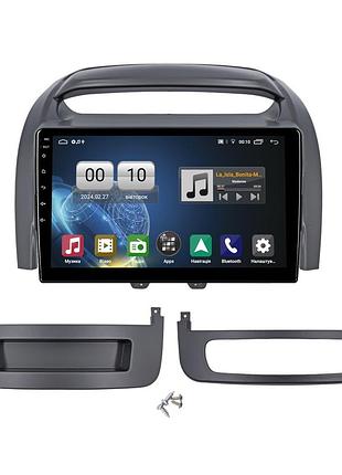 Штатна магнітола серії qiv q1 під kia sorento bl 2013 - 2014 (f1) (w1) 9 дюймів