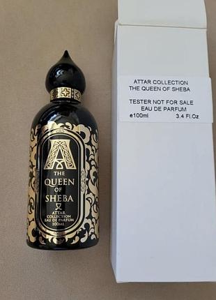 Tester унісекс туалетної води attar collection the queen of sheba / аттар колекція королева шеби /100ml