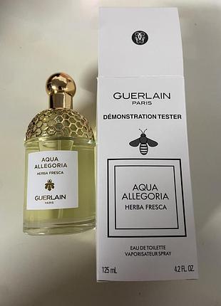 Tester guerlain aqua allegoria herba fresca («герлен. аква аллегория. херба фреска») 75мл.