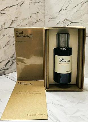 Парфуми унісекс maison crivelli oud maracujá (мейсон крівеллі уд маракуя) 50 мл