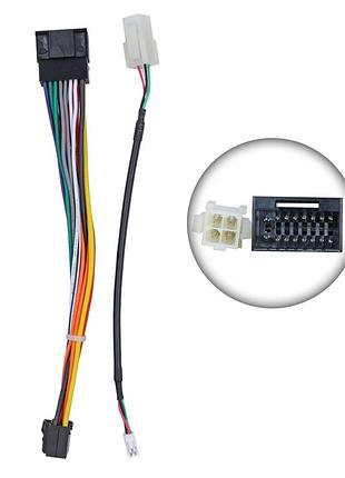 Перехідник живлення серії qiv з адаптером can-bus для chery qbr-w cr4001 (дрот)