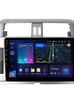 Штатна магнітола серії teyes cc3l під toyota land cruiser prado 150 2013-2017 (w3) 10 дюймів