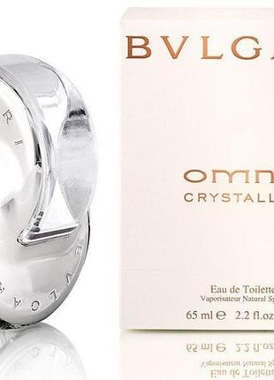 Жіноча туалетна вода bvlgari omnia crystalline/пугляхарі омнія крісталлін/65 мл.