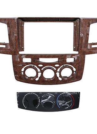 Інсталяційний комплект серії qiv під toyota fortuner 1 an50 an60 hilux revo vigo 2008-2014 (f5) (w2) 9 дюймів