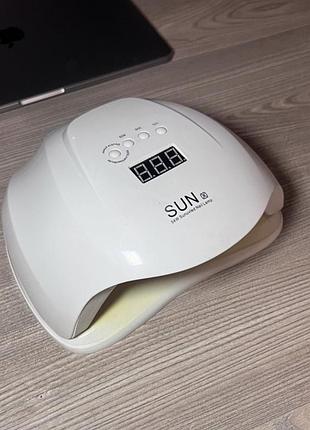 Uv/led лампа sun x 54 вт для манікюру та педикюру