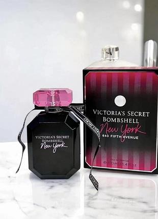 Жіноча туалетна вода victorias secret bombshell new york / вікторія сікрет бомбшел нью-йорк/100 мл