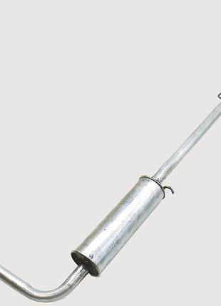 Резонатор ланос, сенс евро-3 (с гофрой под хомут седан) (293-047) bosal.оригинал. нержавейка. усиленный