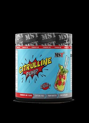 Амінокислота цитрулін mst citrulline pump 262 grams зі смаком полуниця-лайм