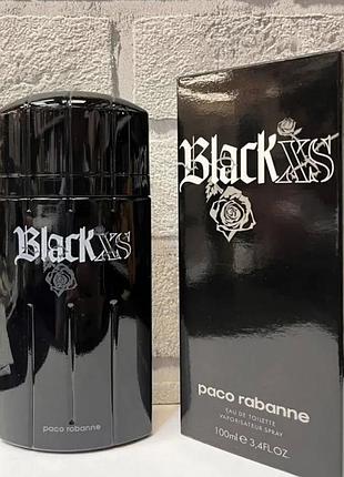 Мужской парфюм paco rabanne black xs / пако рабан блэк иксэс пур ом / 100ml
