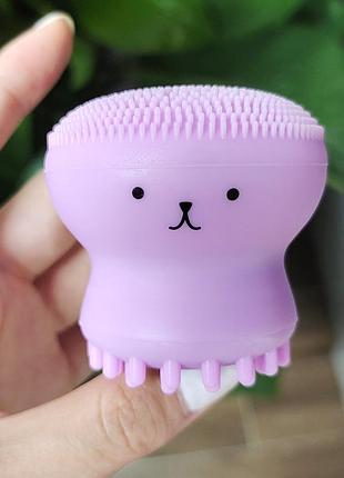 Силиконовая щеточка для очистки пор и массажа лица двухсторонняя etude house my beauty tool