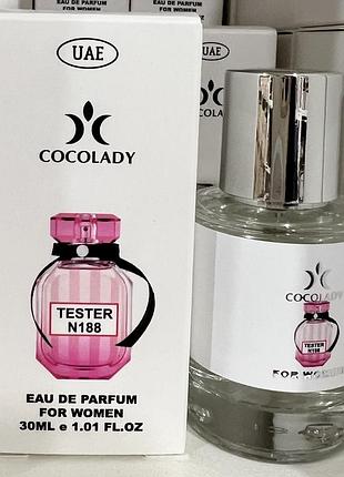 Тестер cocolady no 188 (аромат схожий на victoria's secret bombshell) 30 мл