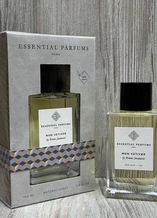 Парфумована вода essential parfums mon vetiver (ессенш парфум мон ветивер) 100 мл